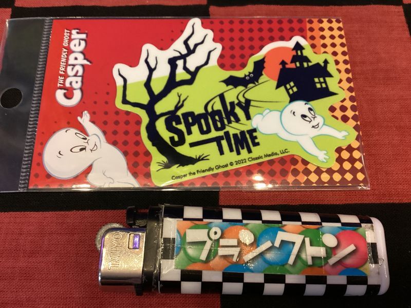 画像1: キャスパー　ダイカットステッカー(SPOOKY TIME)011