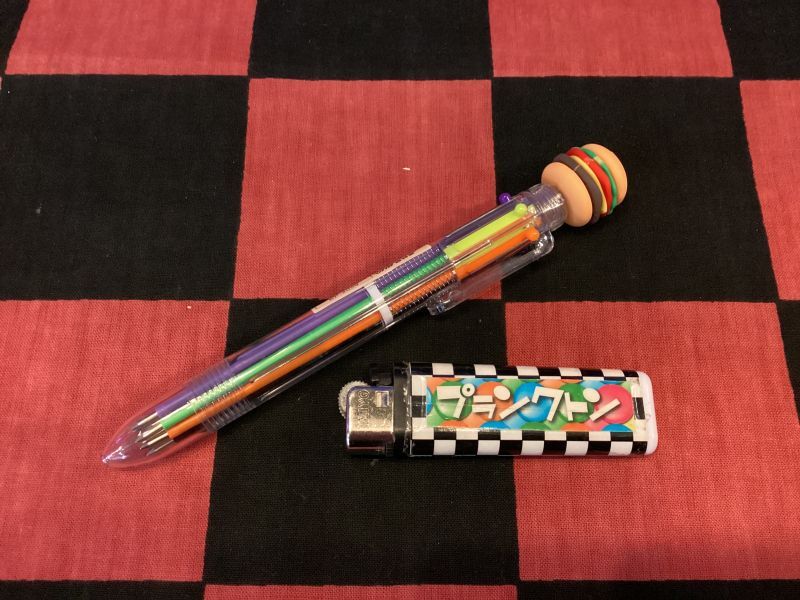 6色ボールペン（ジャンクフード/ハンバーガー）0.7mm - プランクトン