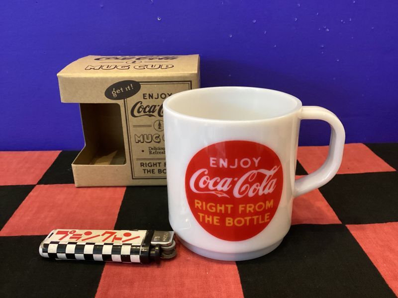 コカコーラ Coca-Colaマグカップ 鏡面仕上げ-