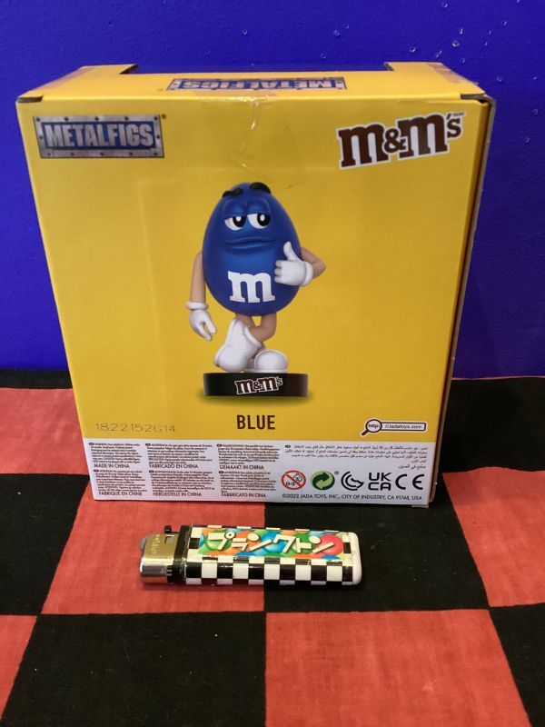 画像2: m&m's　ダイキャストメタリックフィギュア(ブルー)