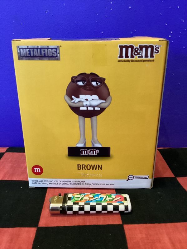 画像2: m&m's　ダイキャストメタリックフィギュア(ブラウン)