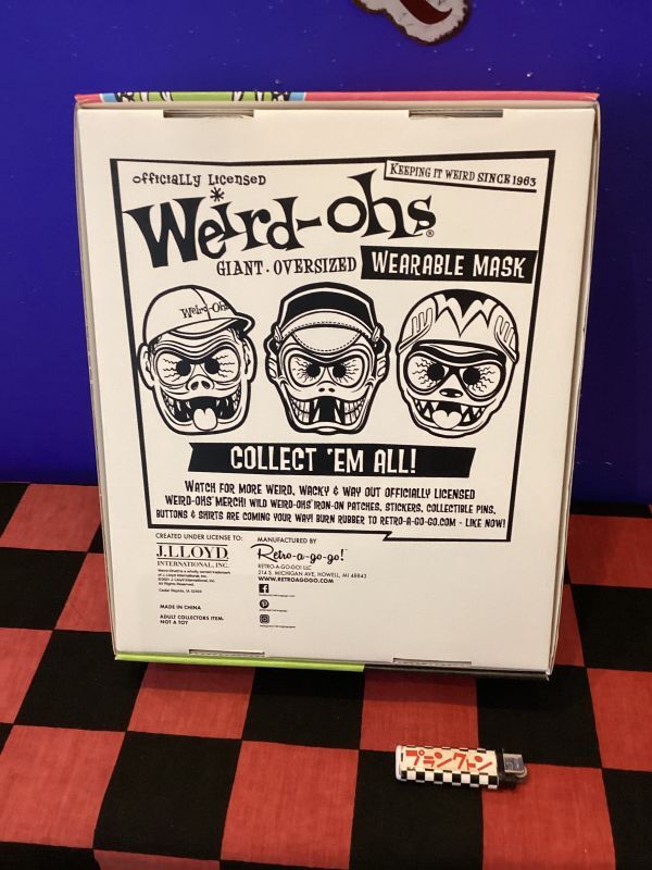 画像3: Weird-ohs(WEARABLE  MASK)  RD/ＧＲ