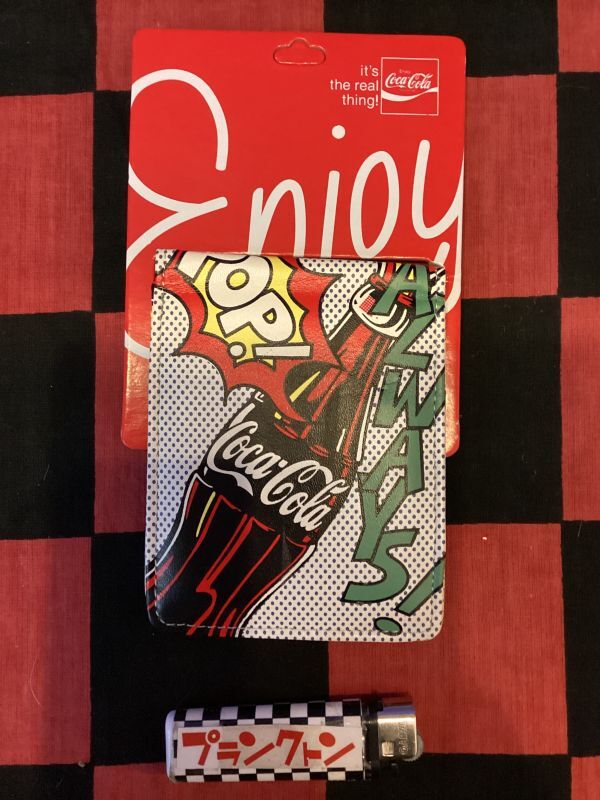画像1: コカ・コーラ　ウォレット　二つ折り財布