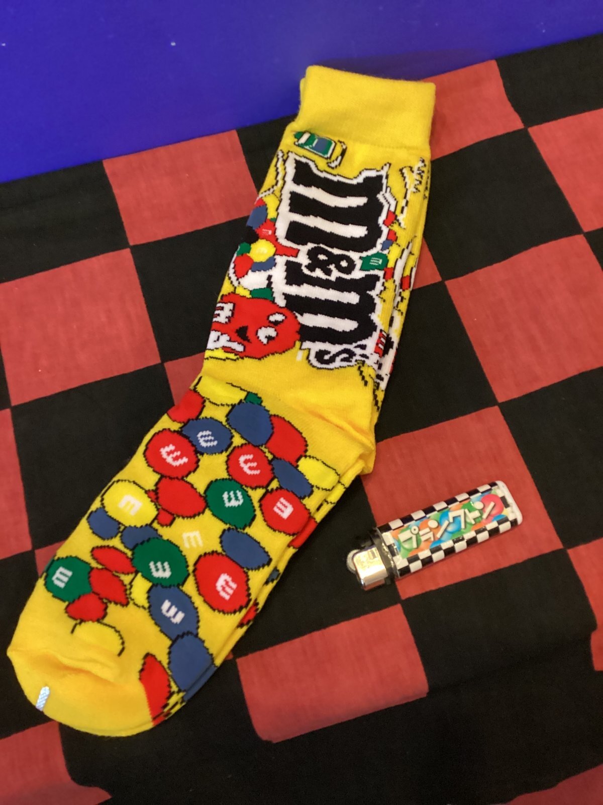 画像3: ハイソックス　企業ソックス　靴下（M＆M  イエロー)