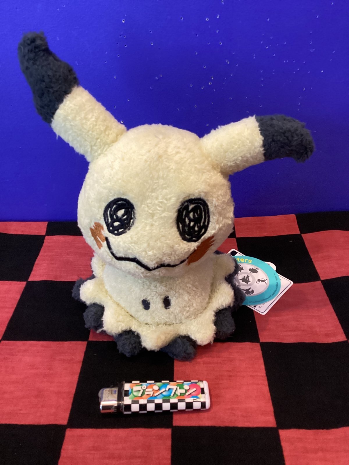 画像1: ポケモン　ポケットモンスター　もこもこぷちぬいぐるみ　（ミミッキュ）