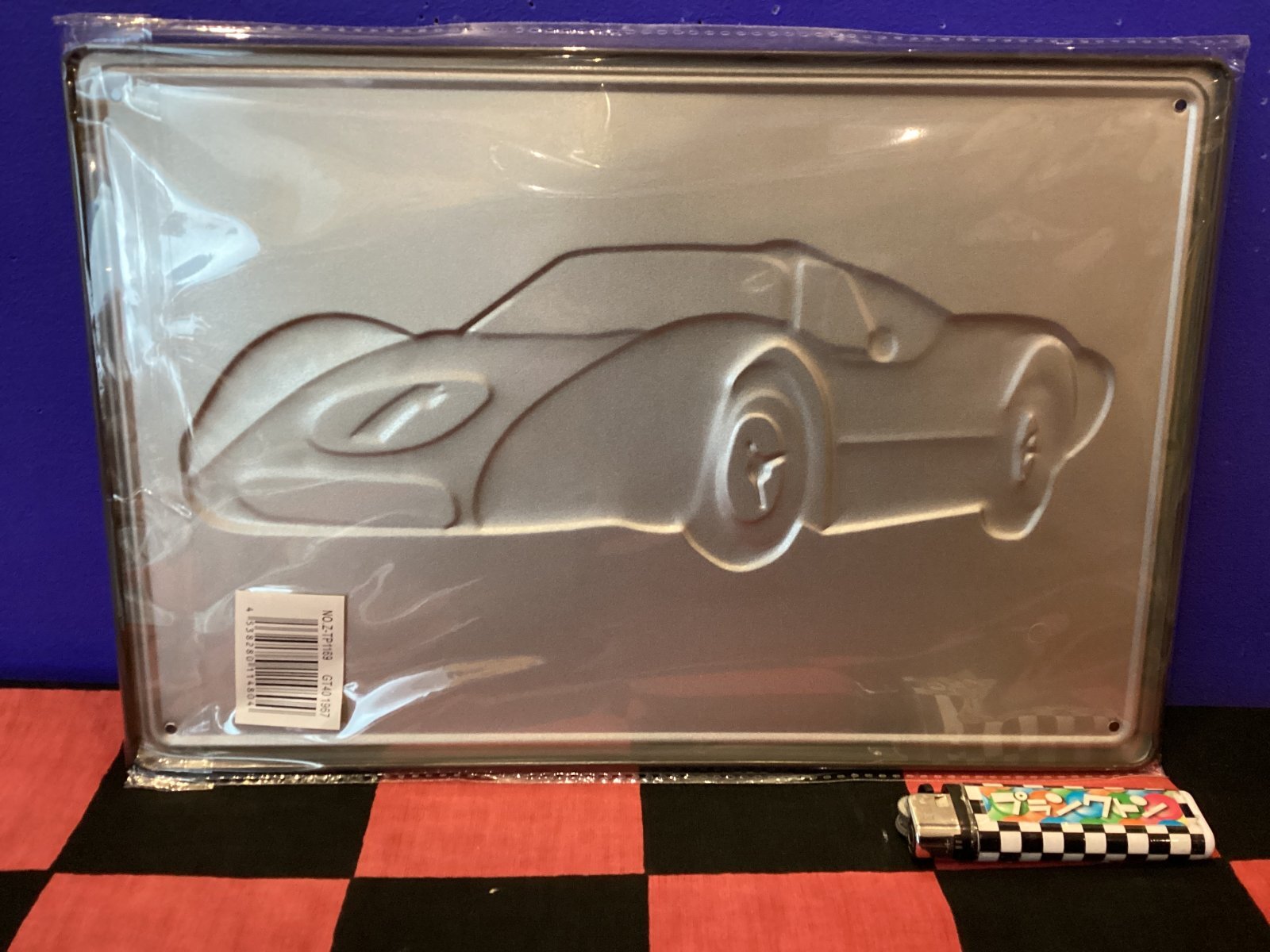 画像2: アンティーク風メタルプレート（GT40 1967)