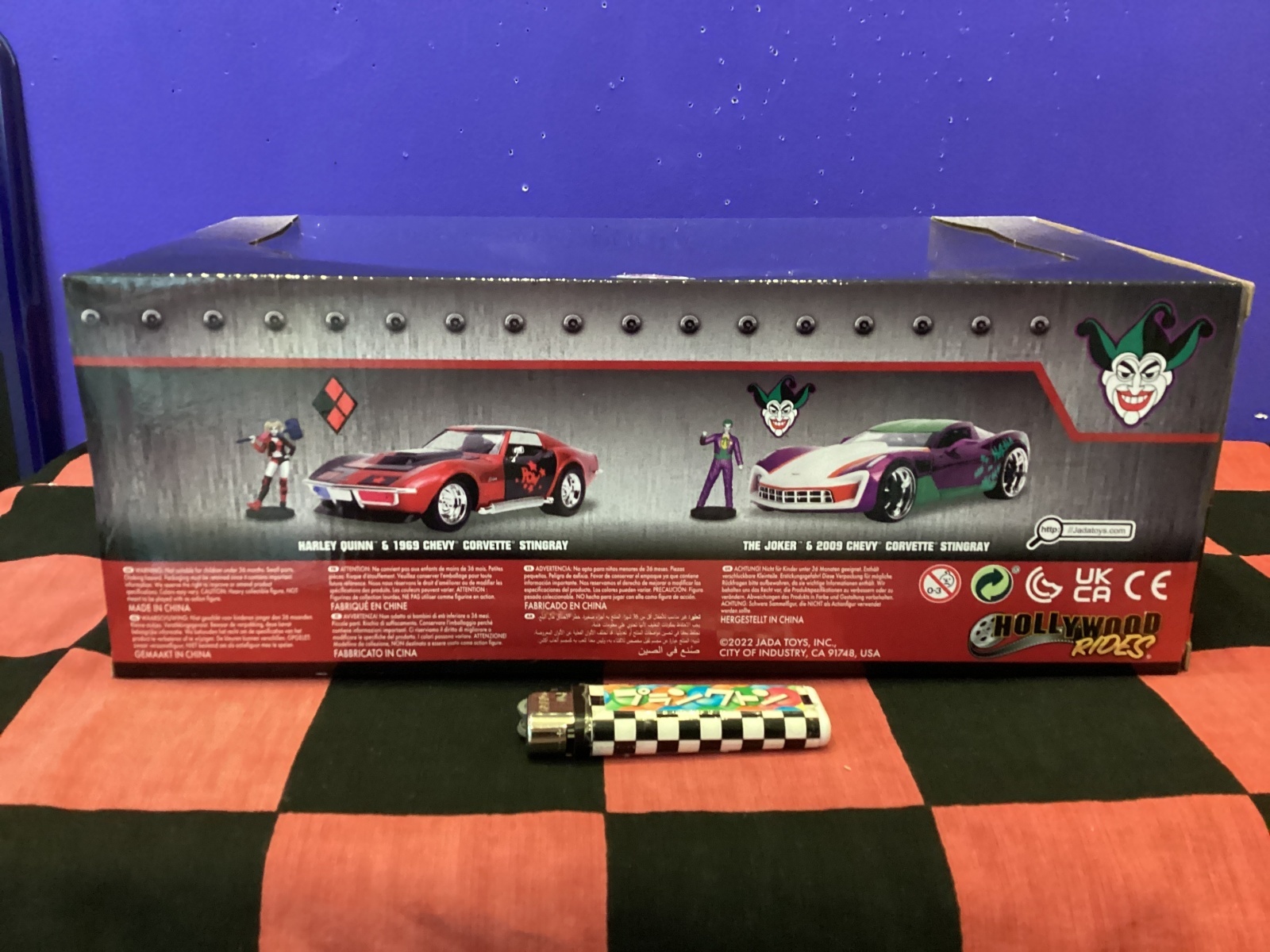 画像4: ジョーカー6　ダイキャストカー フィギュア付き(2009CHEVY CORVETTE STINGRAY/ JADATOYS社製)