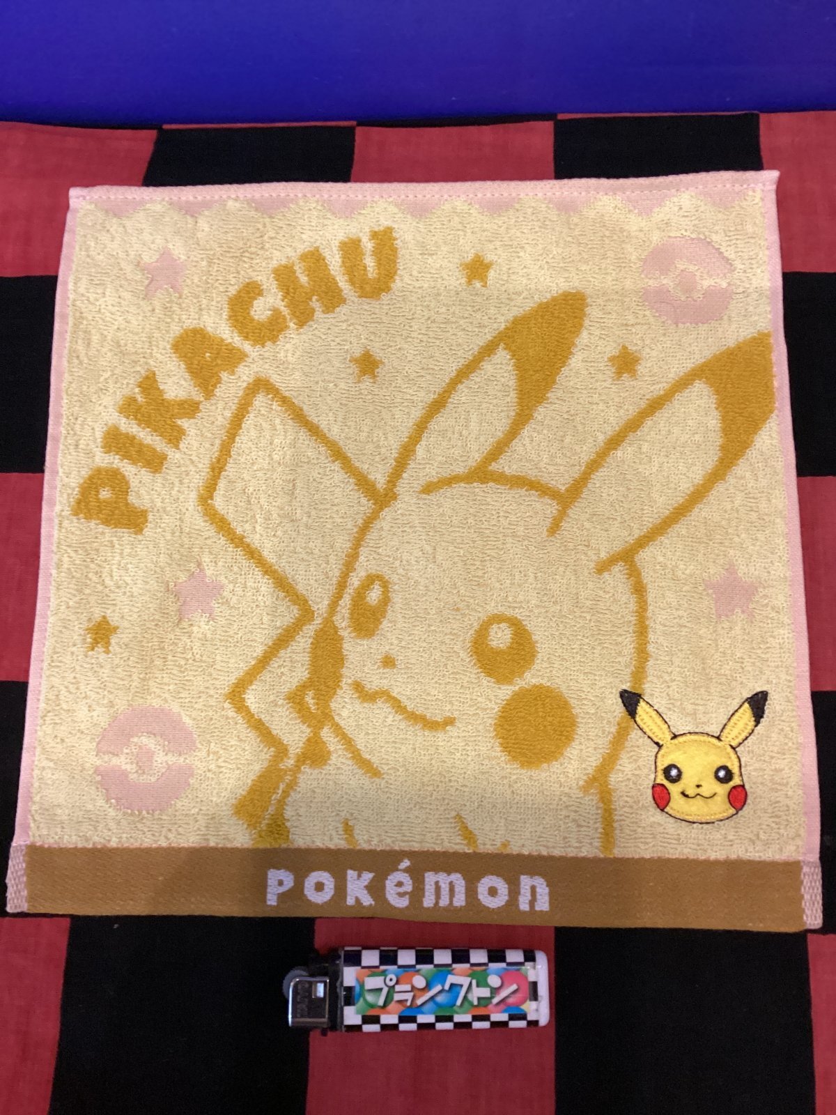 画像1: ポケットモンスター　ミニタオル（ピカチュー/イエロー）