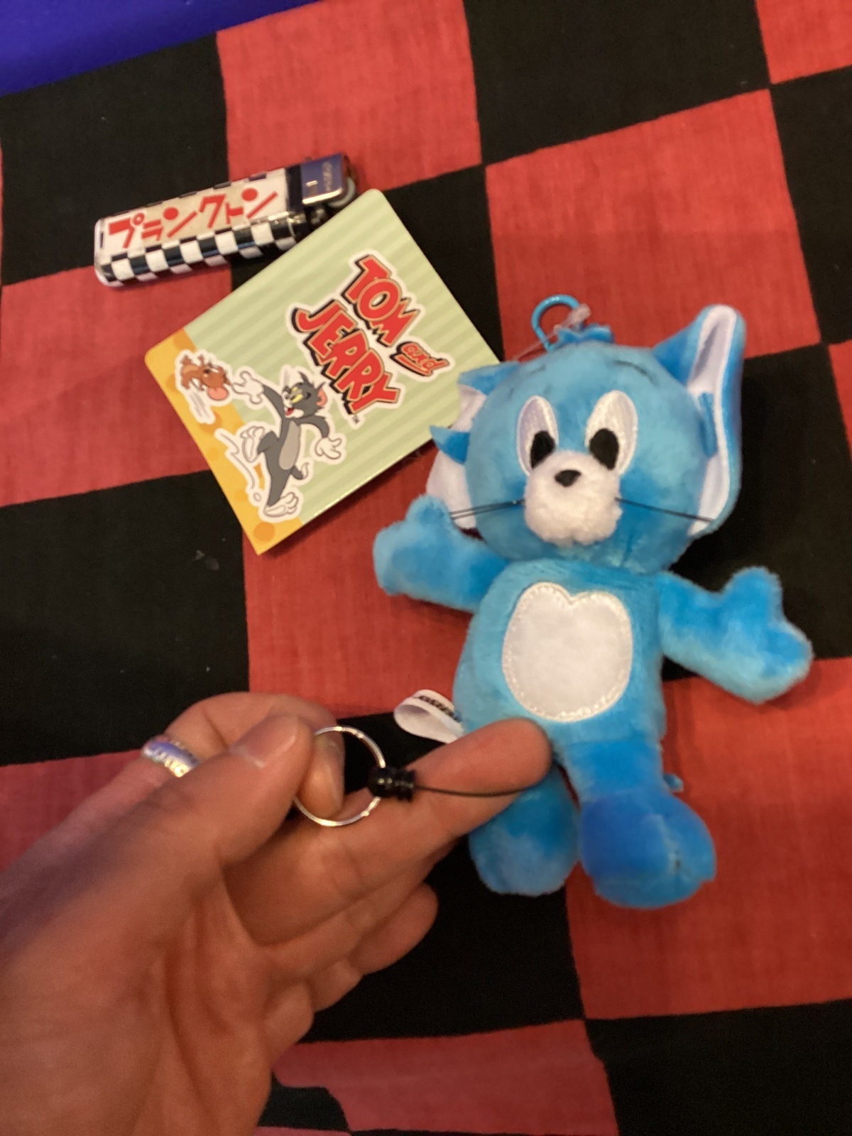 画像3: トムとジェリー　ぬいぐるみリールキーカバー（ジェリー　ブルー）