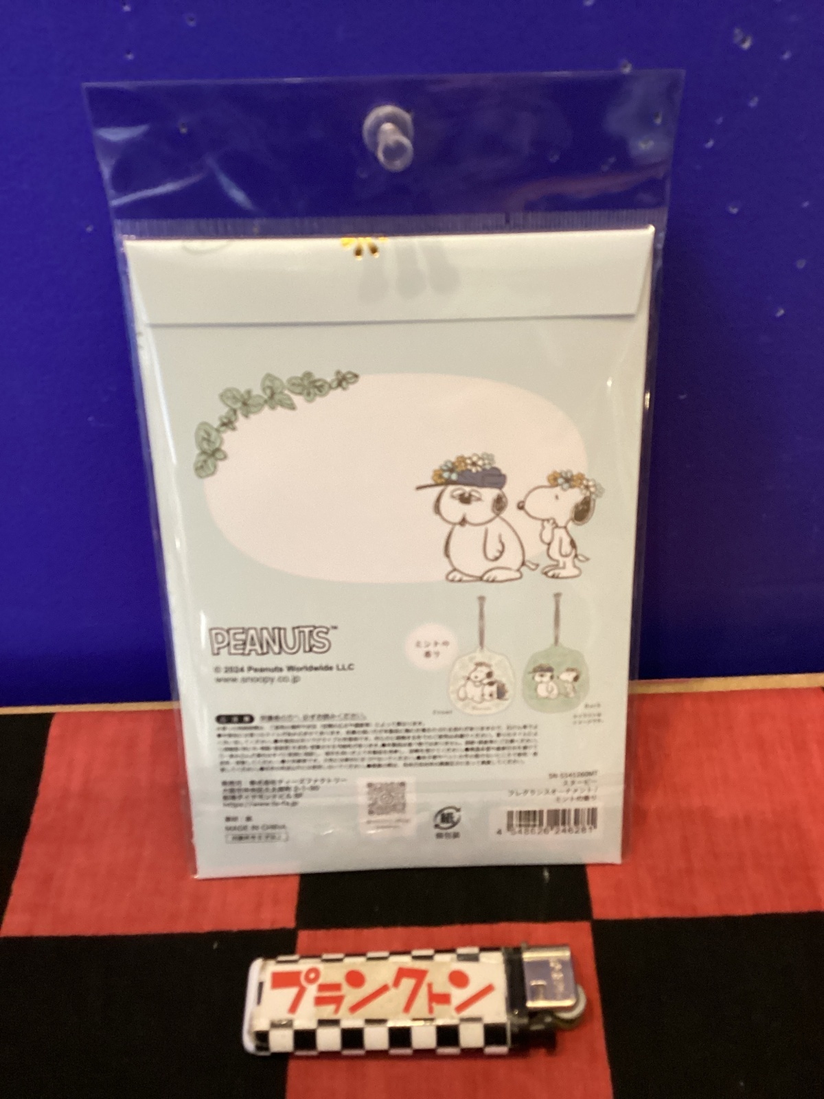 画像2: スヌーピー　エアフレッシュナー　フレグランスオーナメント　メッセージスペース付き（ミントの香り）