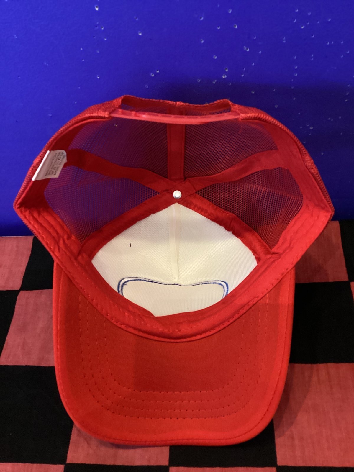 画像3: メッシュワッペンキャップ（STP/レッド）