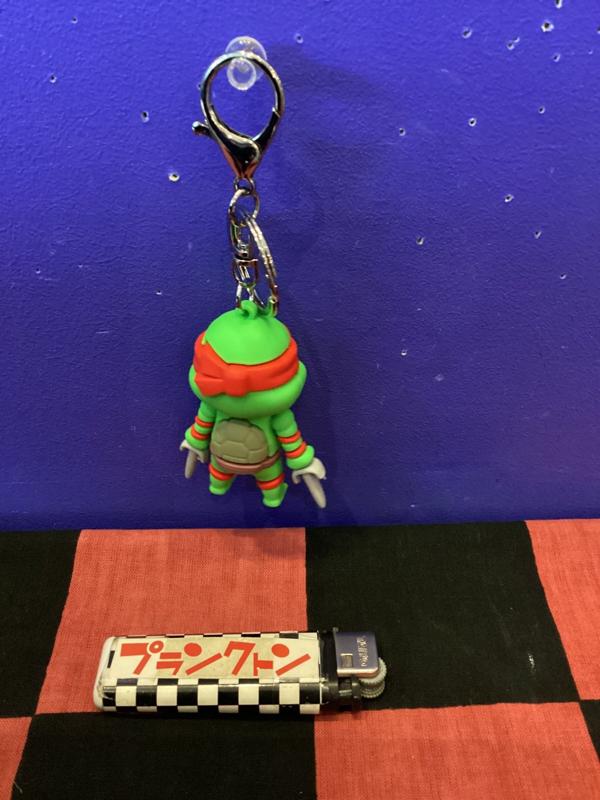 画像2: タートルズ　3Dラバーキーホルダー（レッド）