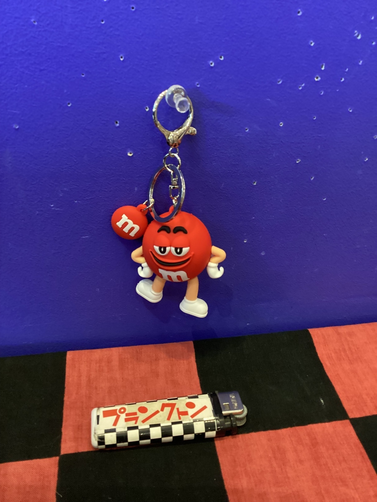 画像1: エムアンドエムズ　3Dラバーキーホルダー（レッド）