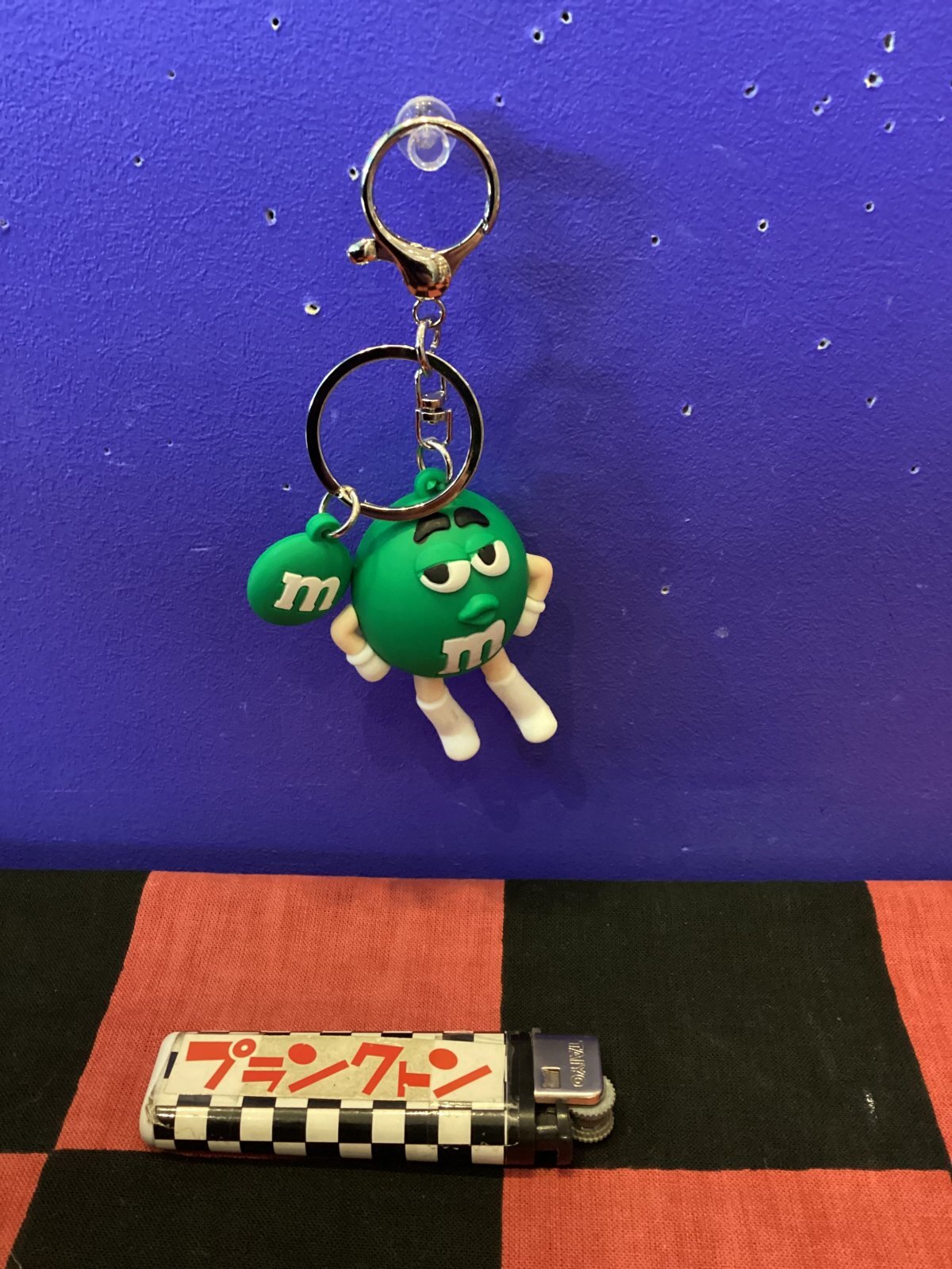 画像1: エムアンドエムズ　3Dラバーキーホルダー（グリーン）