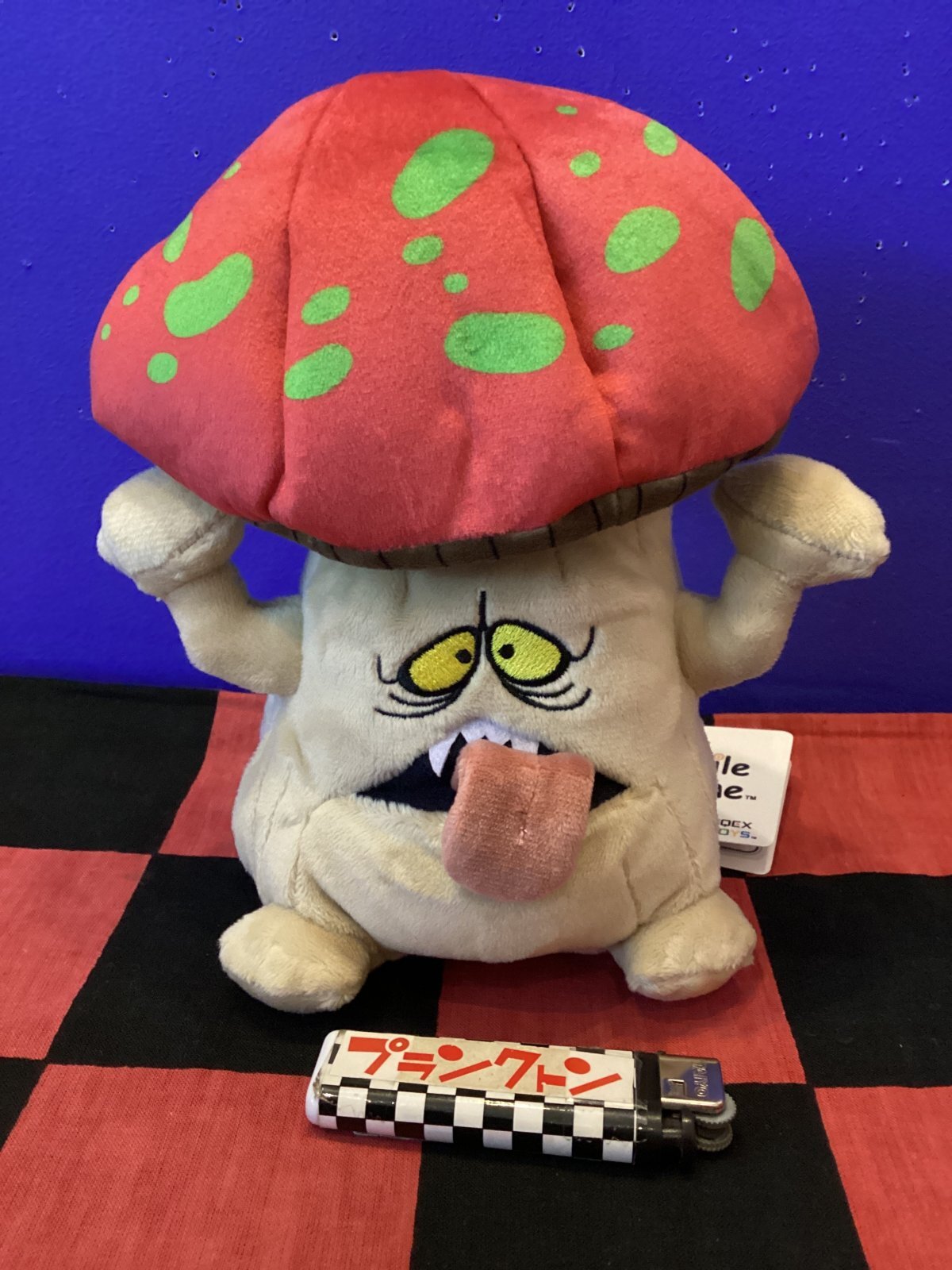 画像1: ドラゴンクエスト　スマイルスライムぬいぐるみ　 (おばけキノコ）