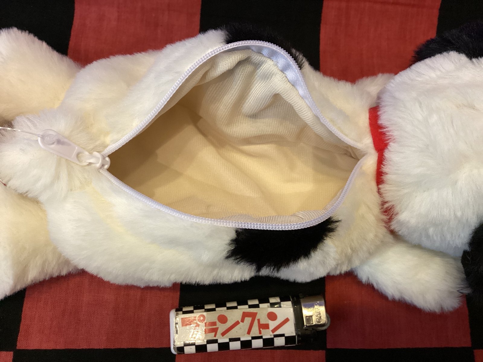 画像4: スヌーピー　ぬいぐるみポーチ　ロングポーチ（スヌーピー）