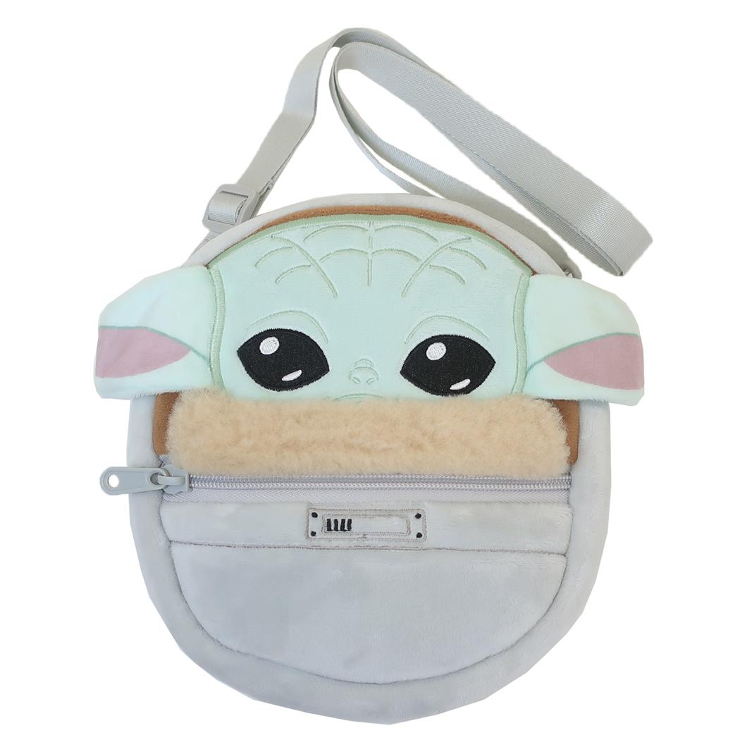 画像1: スターウォーズ ミニショルダーバッグ ぬいぐるみポシェット マンダロリアン