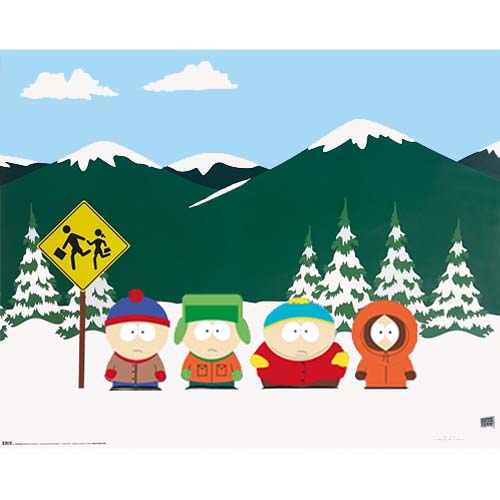 画像1:  特大ポスター （ SOUTH PARK)
