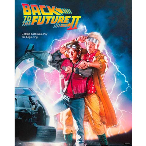 画像1:  特大ポスター （BACK TO THE FUTURE 2)