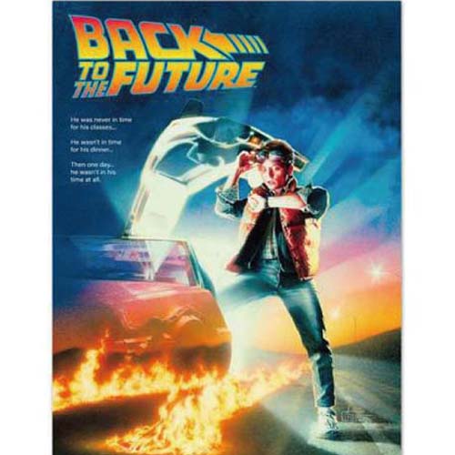 画像1:  特大ポスター （BACk TO THE FUTURE)