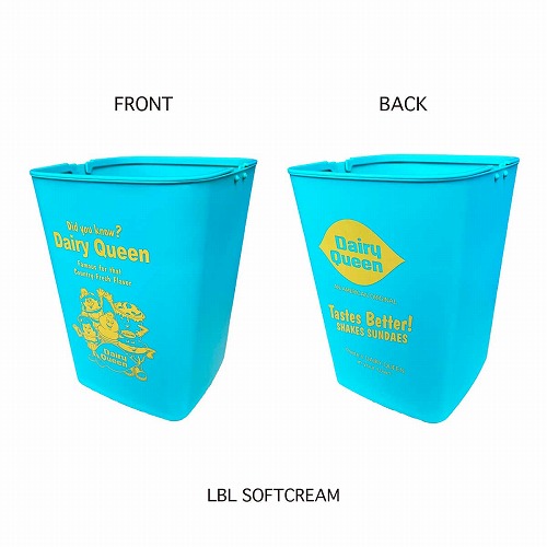画像1: ダストボックス　10L  （ソフトクリーム　LBL SOFTCREAM）