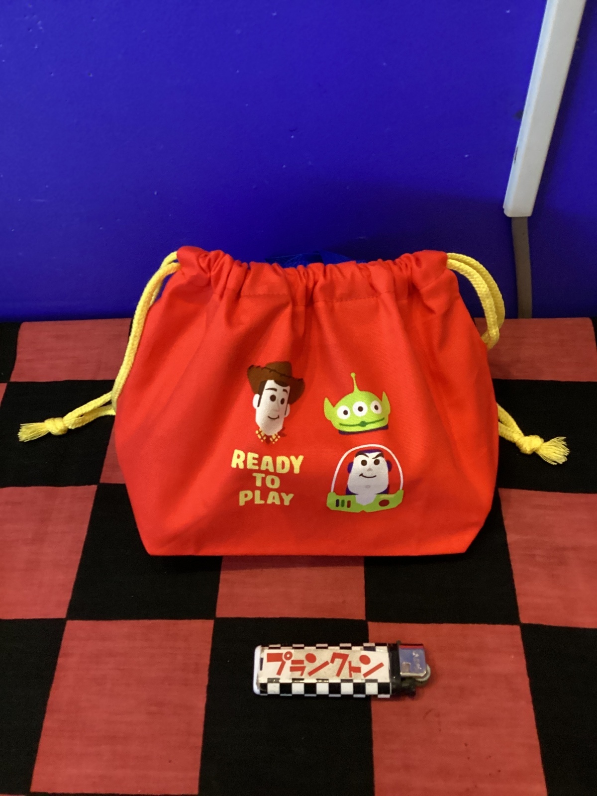 画像2: トイストーリー　ランチ巾着　ランチバッグ　　(READY TO PLAY)