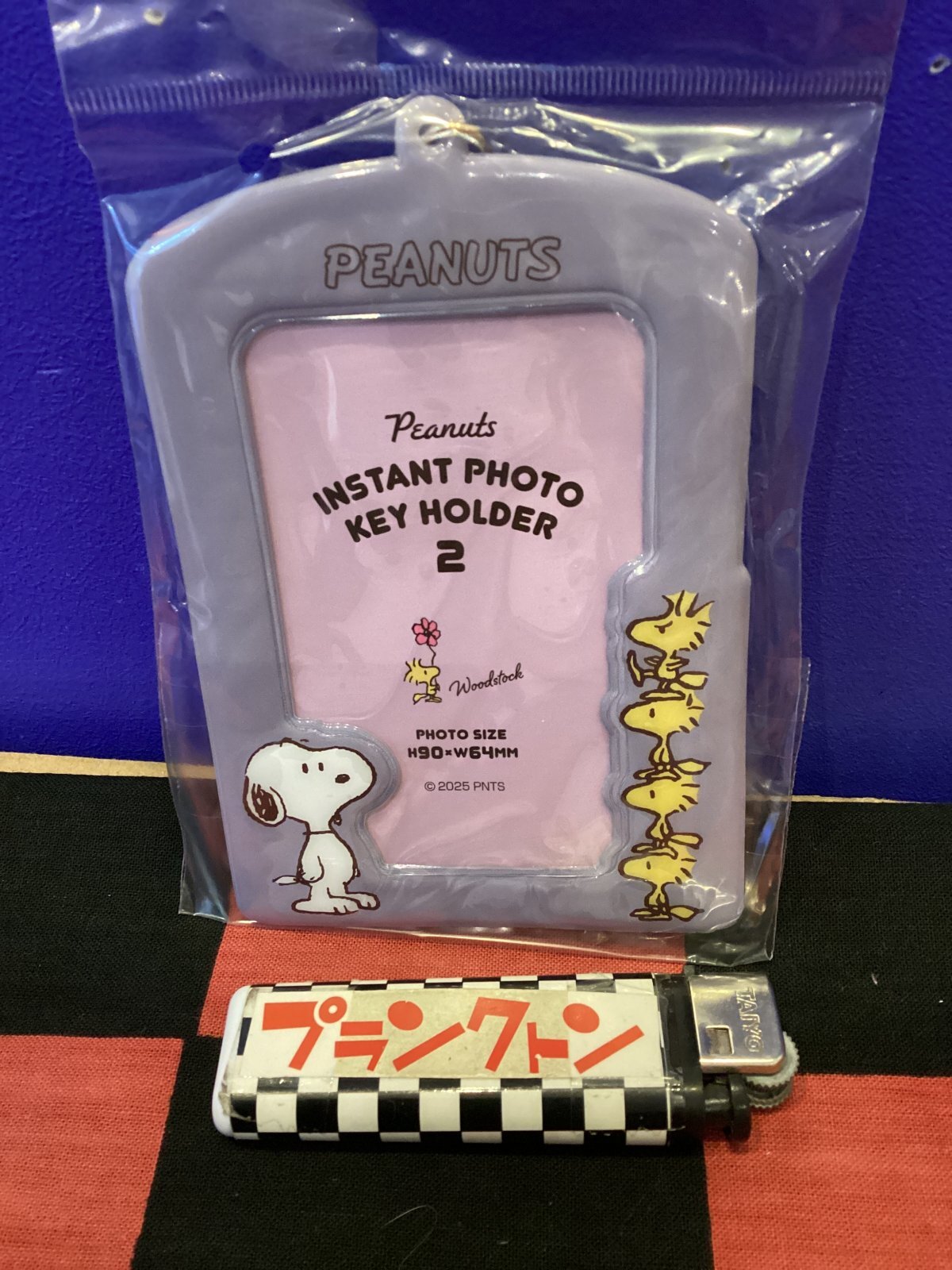 画像1: スヌーピー　インスタントフォトキーホルダー　（ウッドストック）