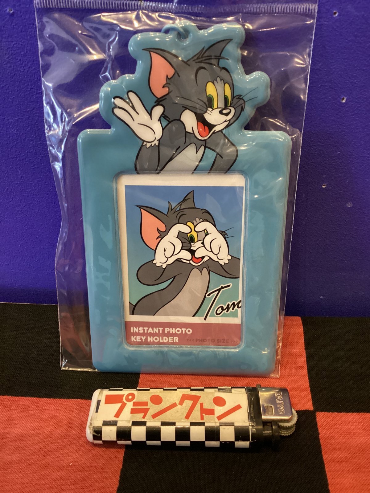 画像1: トム＆ジェリー　インスタントフォトキーホルダー　（トム）