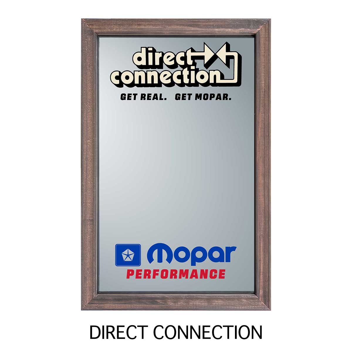 画像1: ウッドパブミラー ガラス(DIRECT CONNECTION)