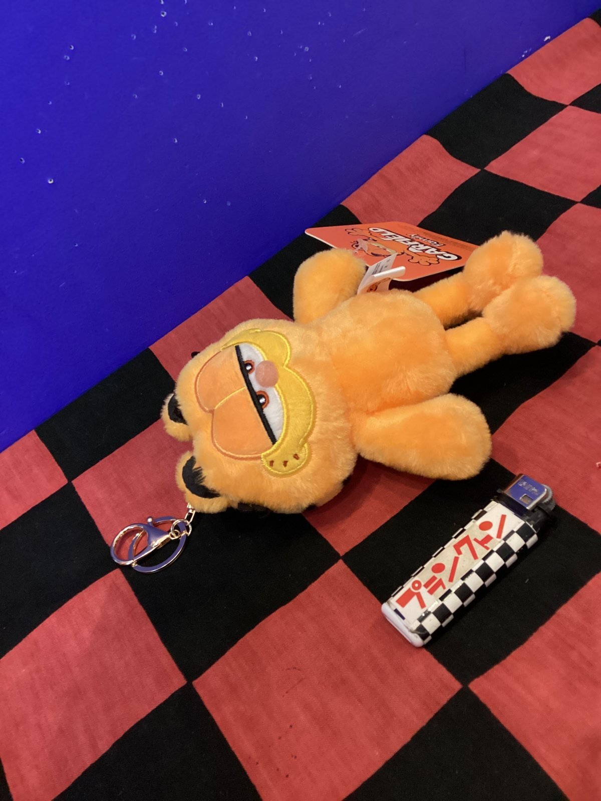 画像2: ぬいぐるみ　プラッシュキーチェーン（ガーフィールド）