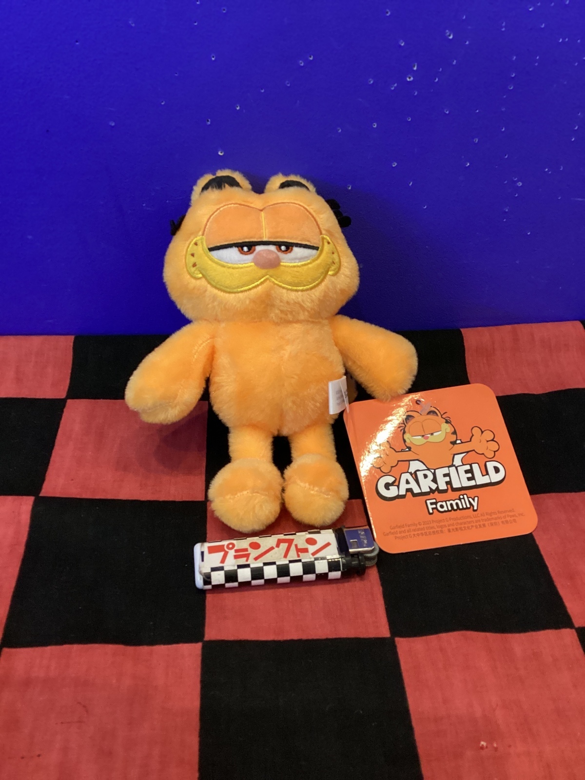 画像1: ぬいぐるみ　プラッシュキーチェーン（ガーフィールド）