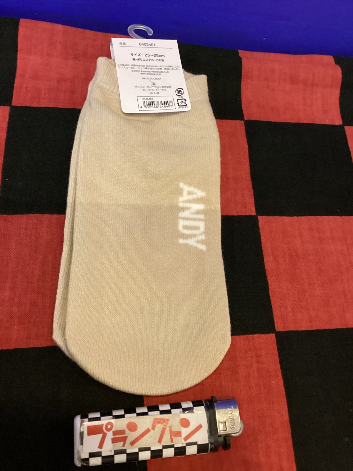 画像2: スヌーピー　バックポイント　肉球　レディース靴下（アンディ）　53