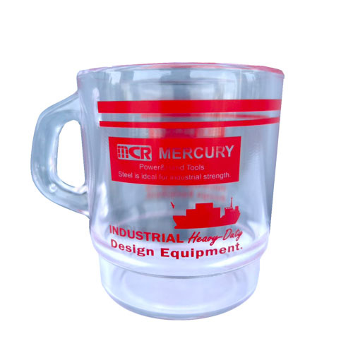 画像1: ミルキースタッキングマグカップ（MERCURY　クリアー） 