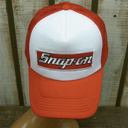 画像1: メッシュワッペンキャップ（Snap-on　レーシング ）