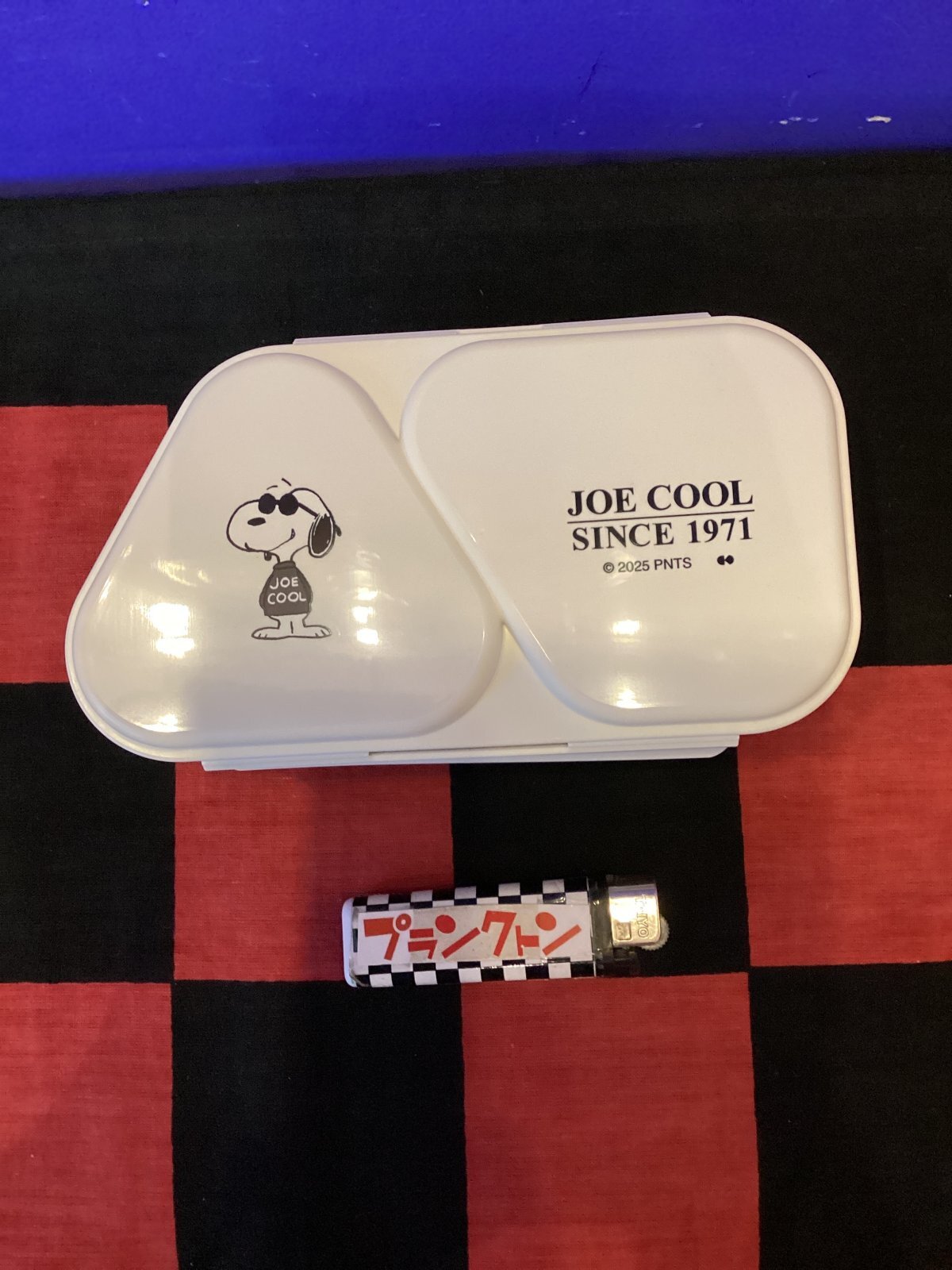 画像1: スヌーピー　おにぎりランチボックス（JOE COOL/アイボリー）