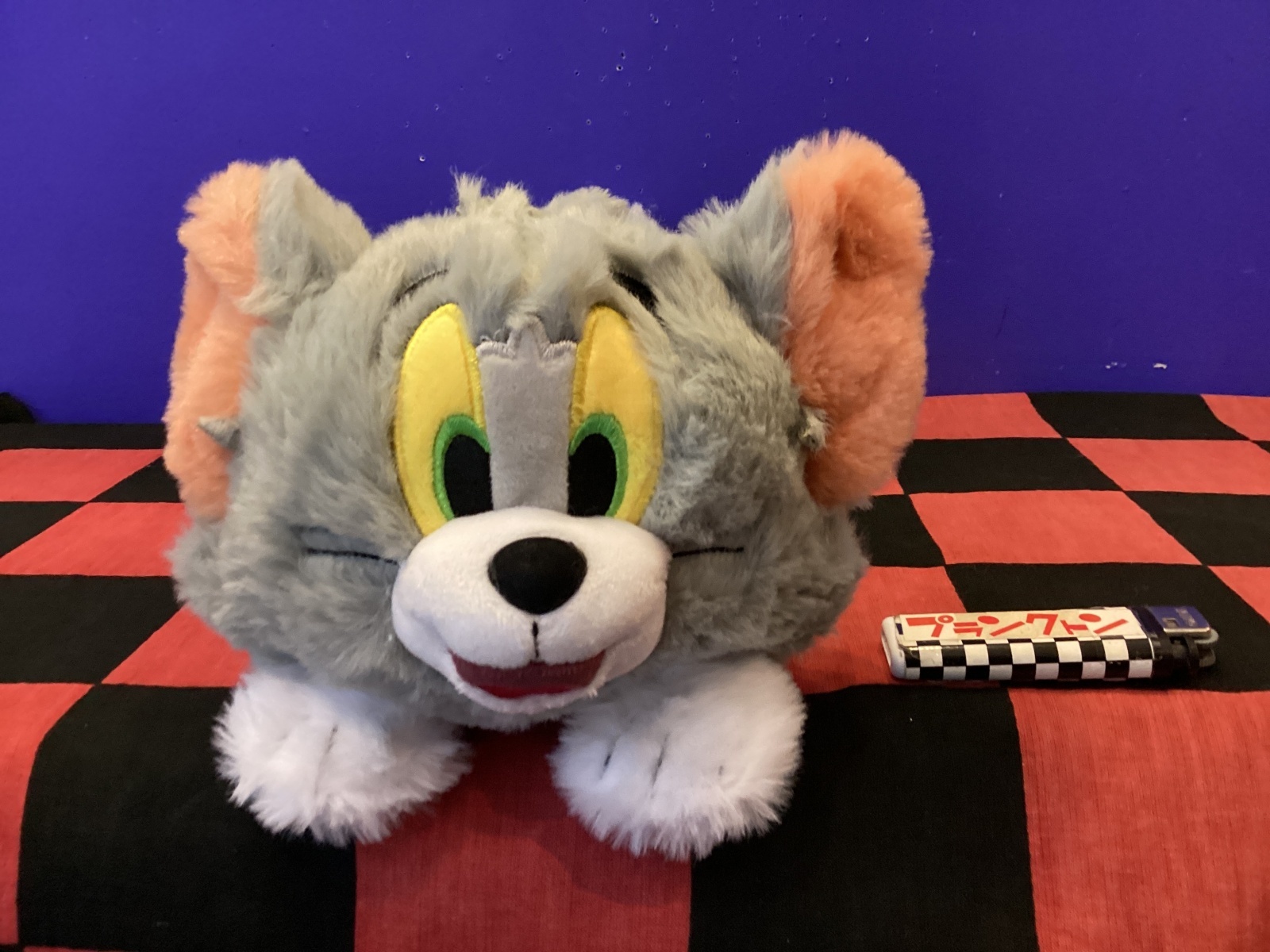 画像2: トム&ジェリー　ひざのりぬいぐるみ（トム）