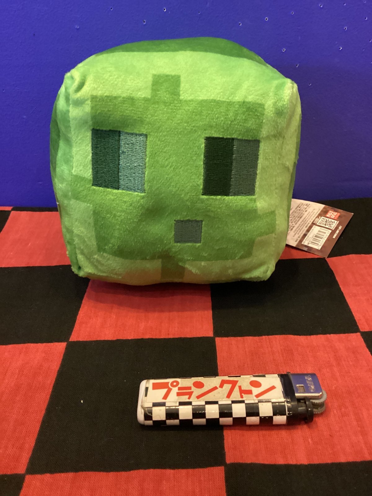 画像1: マインクラフト　コレクションぬいぐるみ(スライム)