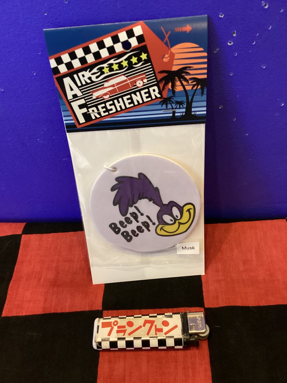 画像1: エアフレッシュナー（ロードランナー　フェイス/MUSK）