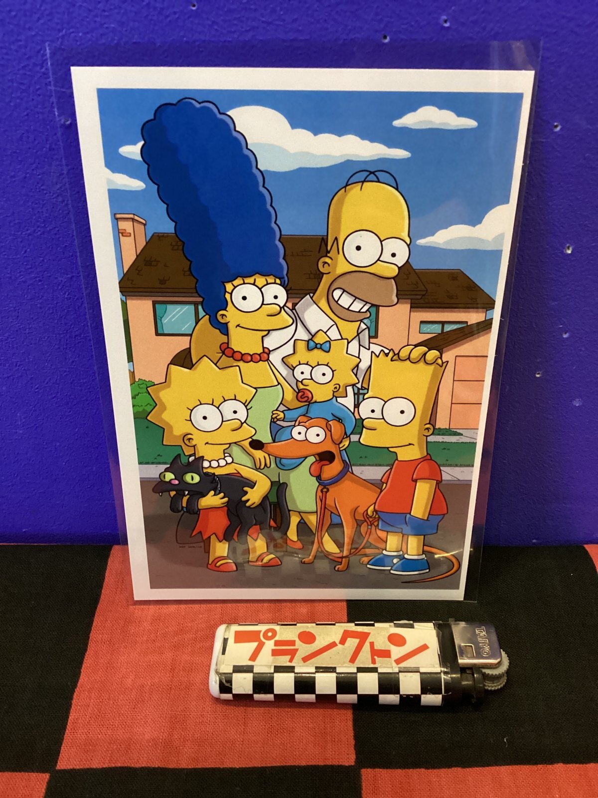 画像1: シンプソンズ　ポストカード （family）