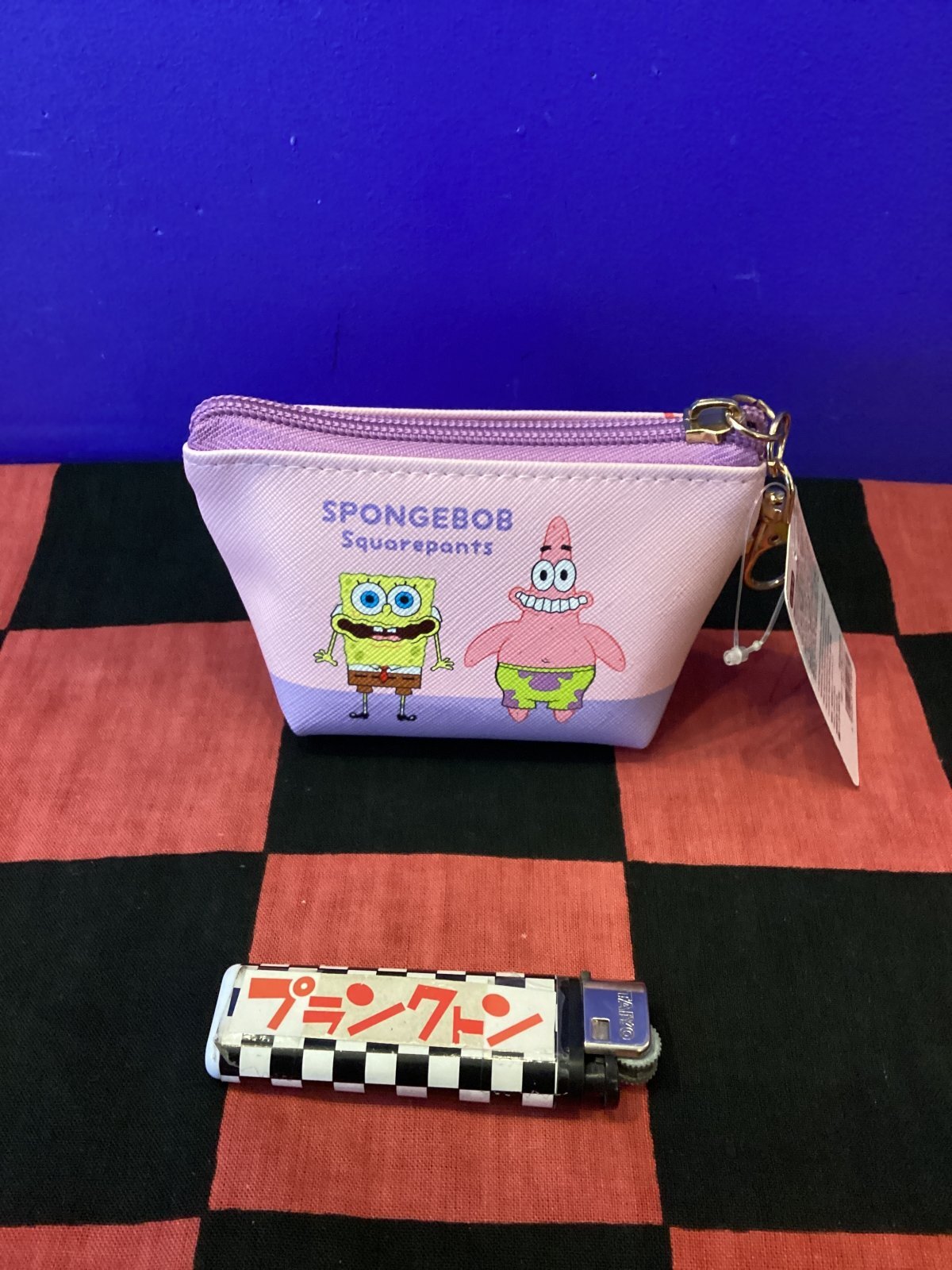 画像2: スポンジボブ　三角ミニポーチ（パトリック）