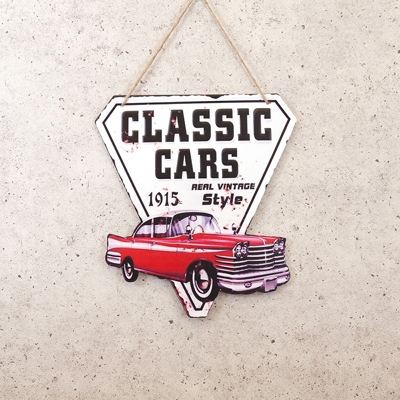 画像1: アンティークエンボスプレート ［Classic Cars］