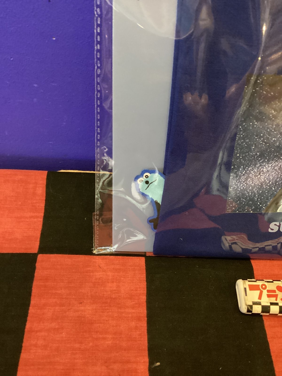 画像2: パペットスンスン　ひょこっとフラット巾着　（スペース）