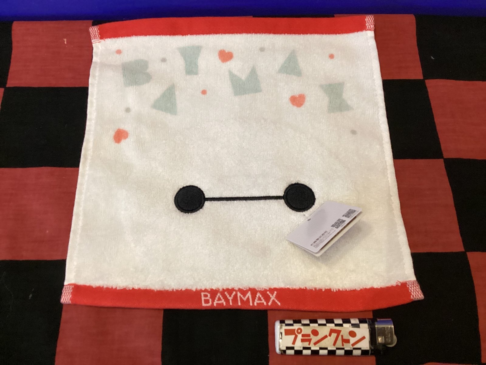 画像1: ディズニー　ミニタオル　(ベイマックス/ケアロボット)